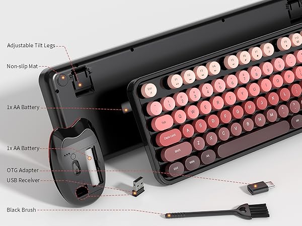 Wireless Keyboard and Mouse