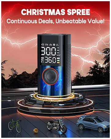 Tire Inflator Portable Air Compressor