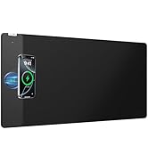 abc.mat 2-in-1 Mouse Pad with Magnetic Wireless Charging, Gaming Mouse Pad, 31.5"*15.8" Large Des...