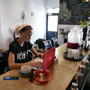under desk wireless charging