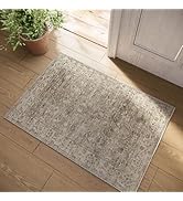Washable Entryway Small Area Rugs: Door Mat Indoor Entrance 2x3 Boho Rug Stain Resistant Non-Slip...