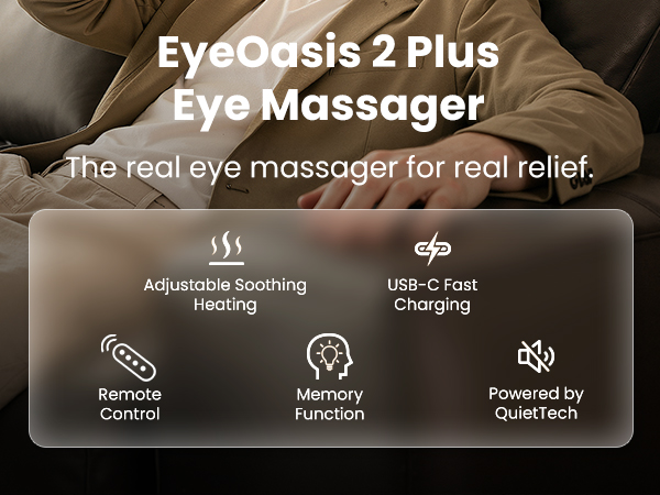 eye massager eye massager with heat and cooling eye mask face massager migraine headache relief