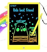LCD Writing Tablet Doodle Board,10.5 inch Colorful Drawing Pad,Electronic Drawing Tablet, Drawing...