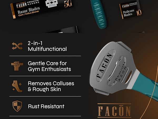 Facón Callus Shaver Pedicure Razor