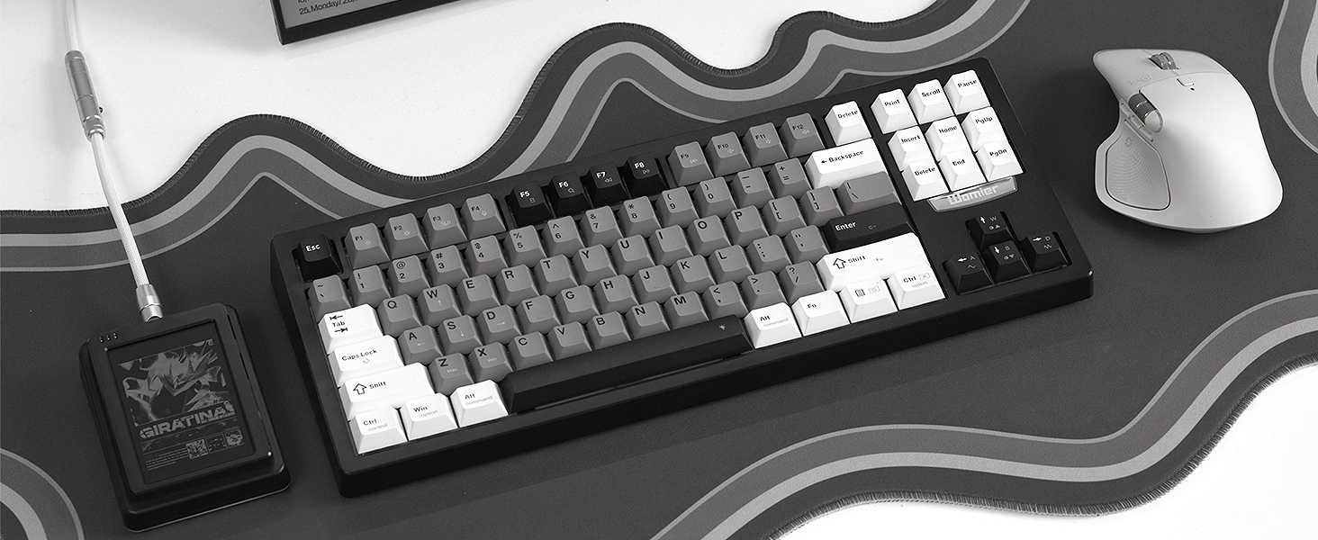 Custom Creamy Keyboard 75% Mechanical Gaming Keyboard Hot-Swappable Keyboard
