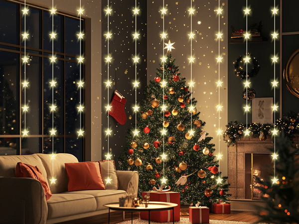 Star Curtain Lights
