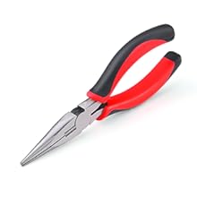 long nose pliers wire cutter tool kit set toolbox hand tools home house repairs DIY cut cable bend