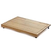 Prosumer's Choice Stovetop Cover Noodle Board - 29.5"x3.5"x21" Large Bamboo Cutting Board Stove C...
