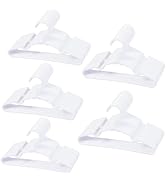 100 pcs White Baby Nursery Closet Hangers,Non-Slip Laundry Infant Pant Hanger for Newborn Clothes...