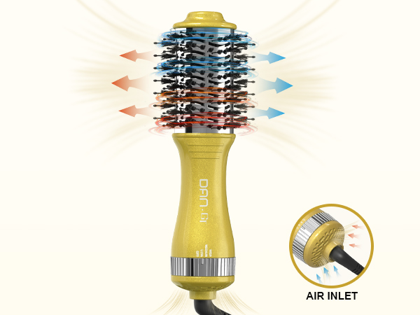 spinning hair brush dryer