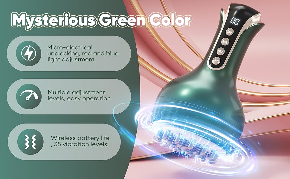 lymphatic drainage tool;lymphatic drainage machine;cellulite remover for legs;body massager