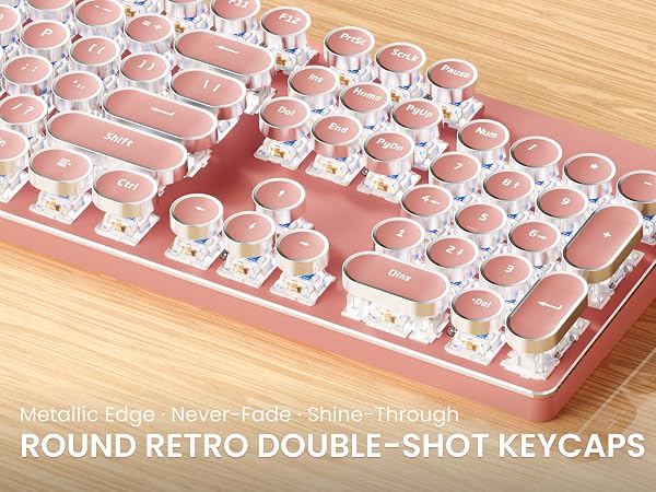 wireless keyboard and mouse typewriter