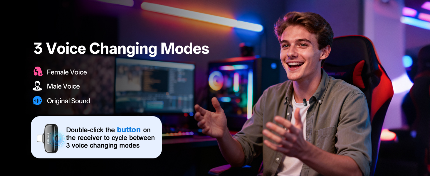 Wireless Lavalier Microphone for iPhone