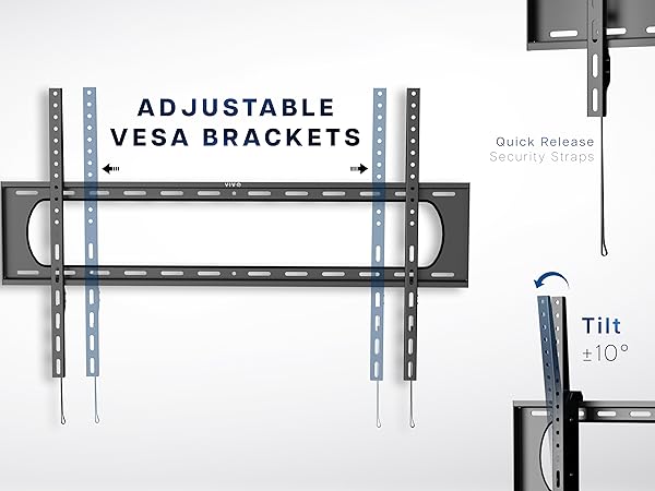 Large TV Wall Mount 120 inch TV Wall Mount Heavy Duty Large Tilting TV Wall Mount
