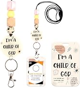 Christian Lanyards for ID Badges - Bible Teacher Lanyard with ID Holder Religious ID Badge Holder...