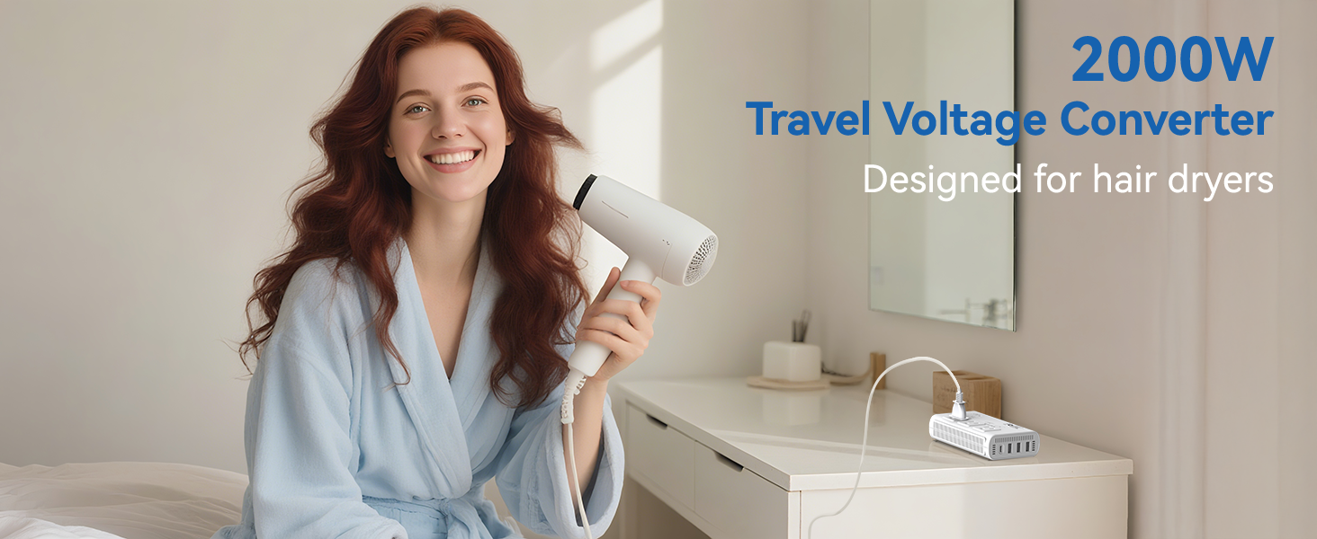 electric converter for international travel