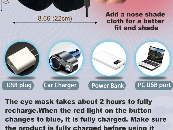 Cordless Heated Eye Mask,How to Use?