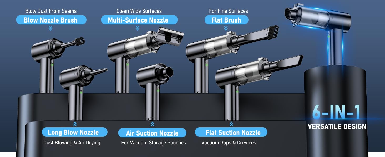 6-IN-1 Versatile Design