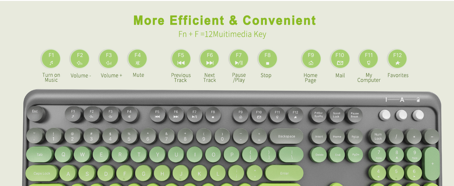 keyboard and mouse wireless color