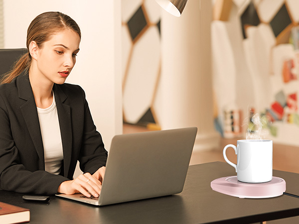 Coffee Mug Warmer Pink