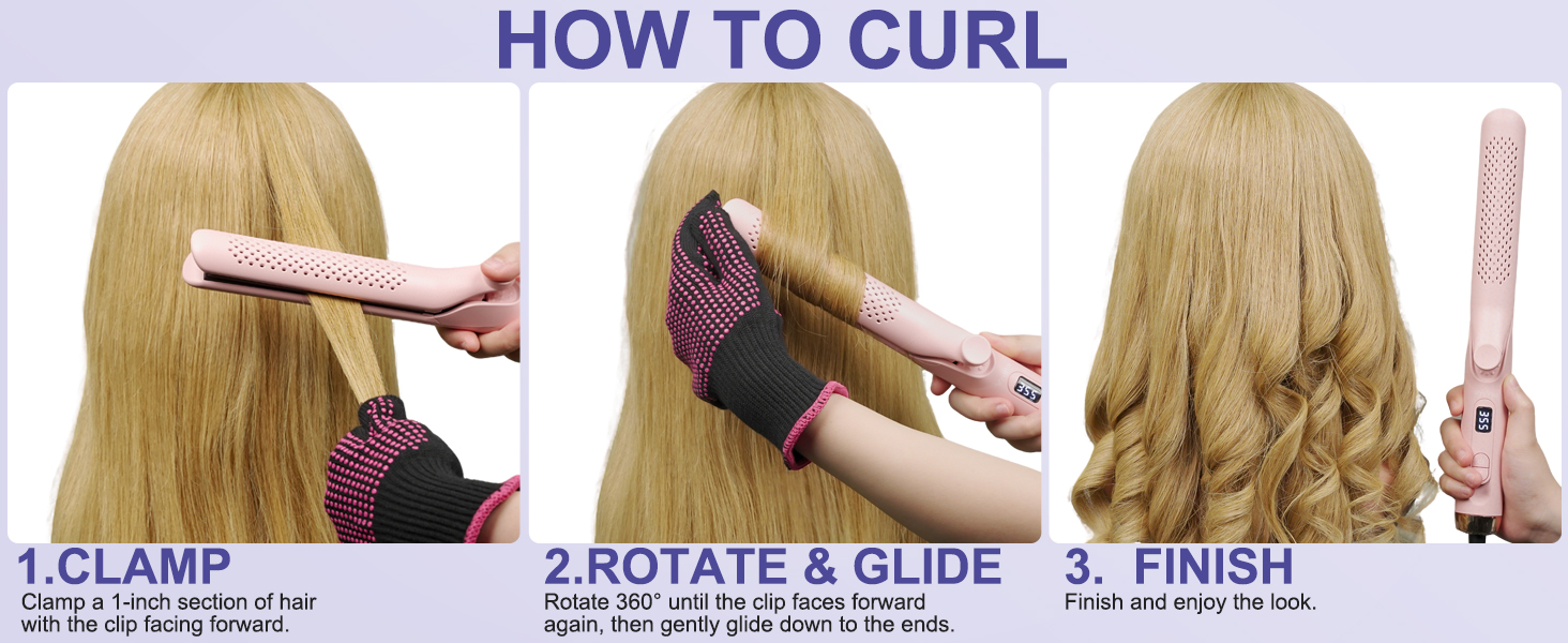 hair iron straightener