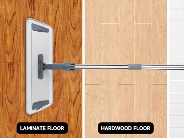 flat mop clean