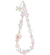 CasaPopz Beaded Camera Wrist Strap Cute Pearl Digital Camera Charm Lanyard, Phone Wristlet Charms...