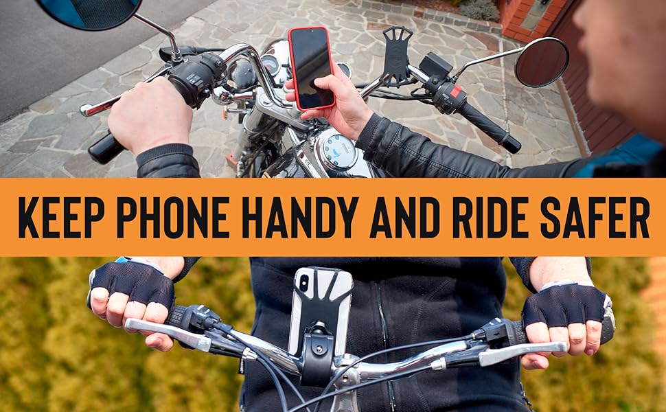 Bicycle and Motorcycle Phone Mount