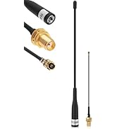Meshnology 1Pcs 915MHz LoRa Antenna 10dBi Gain for Meshtastic Long Range Soft Whip Antenna 40cm O...