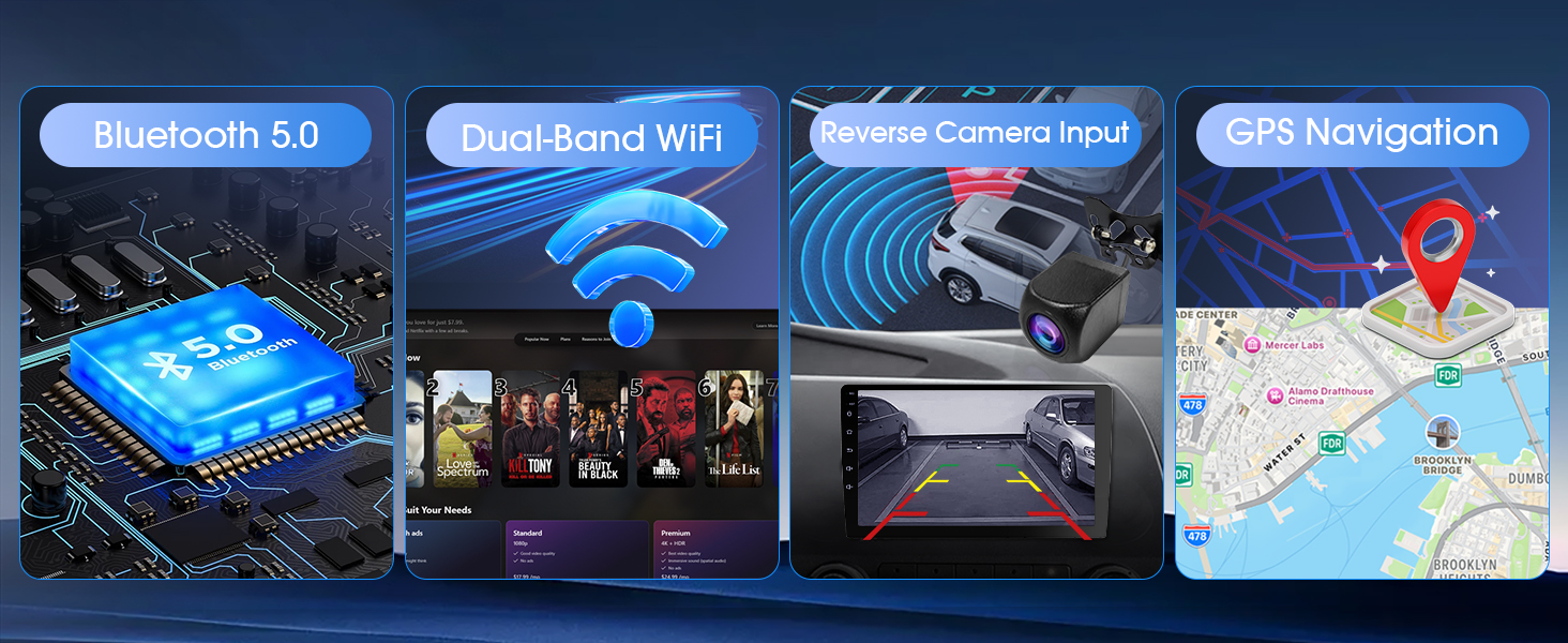 Double din carplay Radio