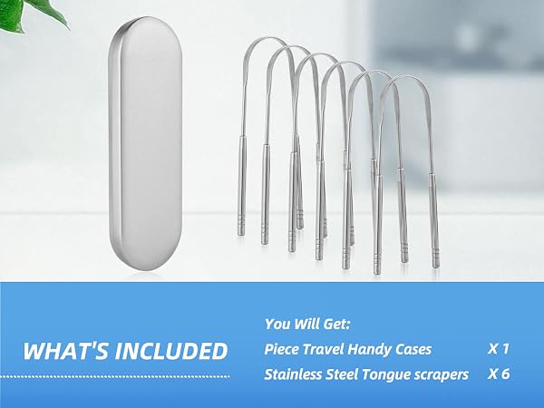 Aussumy 6 Pack Tongue Cleaners
