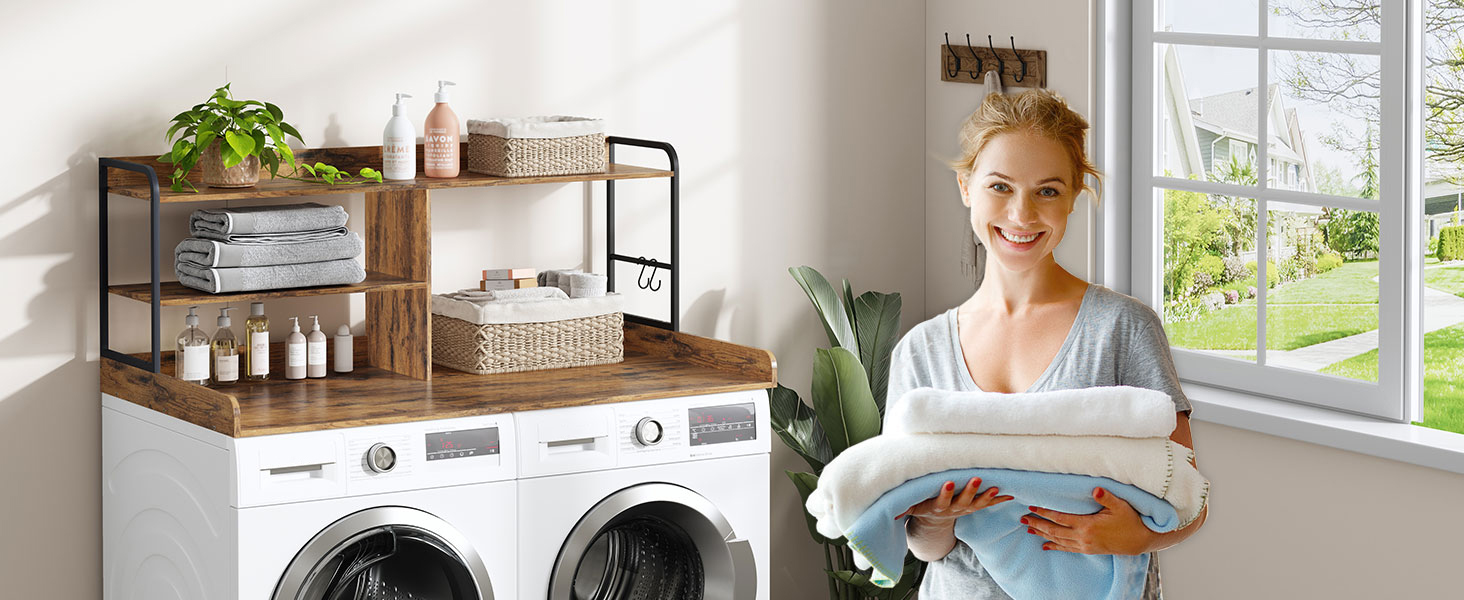 washer dryer countertop