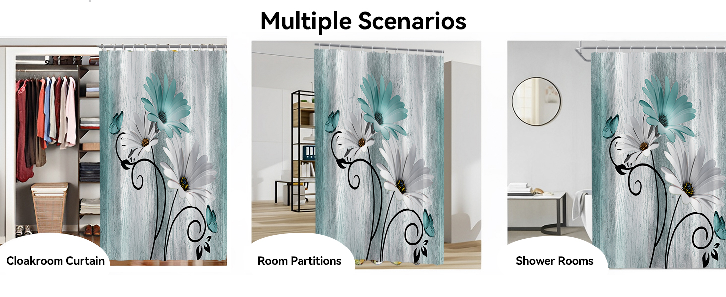 bathroom shower curtain sets with rugs