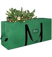 Heavy Duty Christmas Tree Storage Bag for Trees Up to 9ft – Waterproof, 600D Durable Zipper &amp; Han...