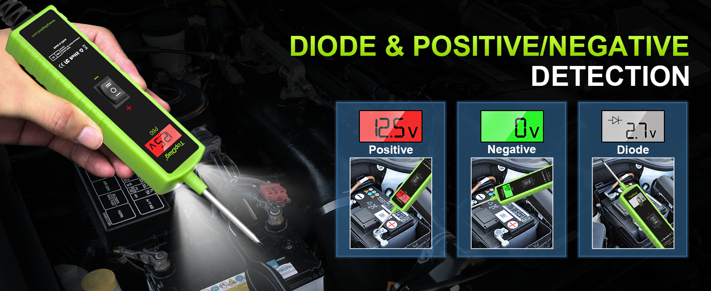 Diode &amp;amp; Positive/Negative Detection