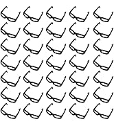 Toddmomy 60Pcs Mini Doll Sunglasses Doll Dress up Glasses Mini Black Eyeglasses for Dolls Costume...