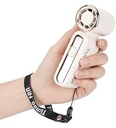 UNR0EVS Portable Mini Fan, Compact Rechargeable Personal Small Pocket Fan with 3 Speeds,12-Hrs Co...