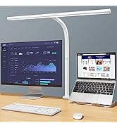 EppieBasic LED Desk Lamp, 24W Architect Clamp Task Table Lamp, Office Desk Lamp Super Bright Extr...