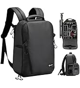 TARION Camera Backpack Waterproof Bag - 12.5L Slim DSLR Backpack with 14'' Laptop Compartment Rai...