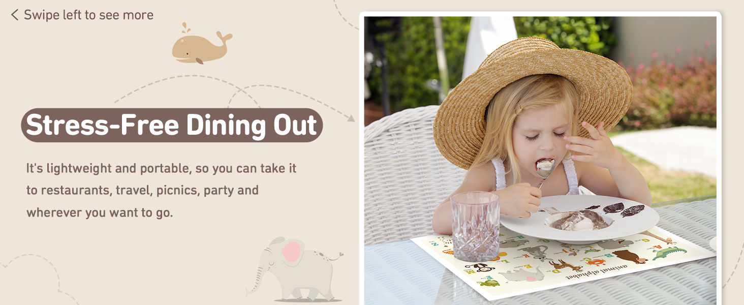 Disposable placemats