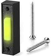 Lighted Doorbell Button, Garage Door Opener Switch with LED Light, 41A4166 Wall Mounted Push to E...