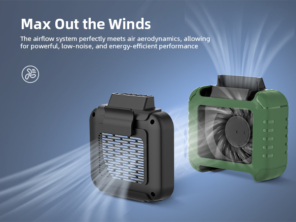 portable waist clip fan