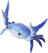 Juroicessry Blue New Japanese Creative Cute Crab Pen Holder Weightlifting Crabs Penholder Bracket...