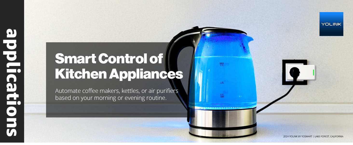 Smart Control of Kitchen Appliances