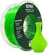 EPAX High Speed PLA+ 3D Printer Filament, Fast PLA 3D Printing Filament, 1.75mm, Dimensional Accu...