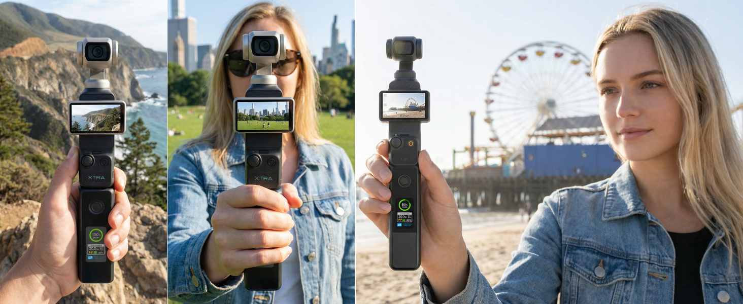dji pocket 3 battery handle