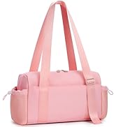 WLLWOO Small Gym Bag Wet Pocket Women Mini Tote Yoga Duffle Bag Lightweight Workout Bag for Dance...