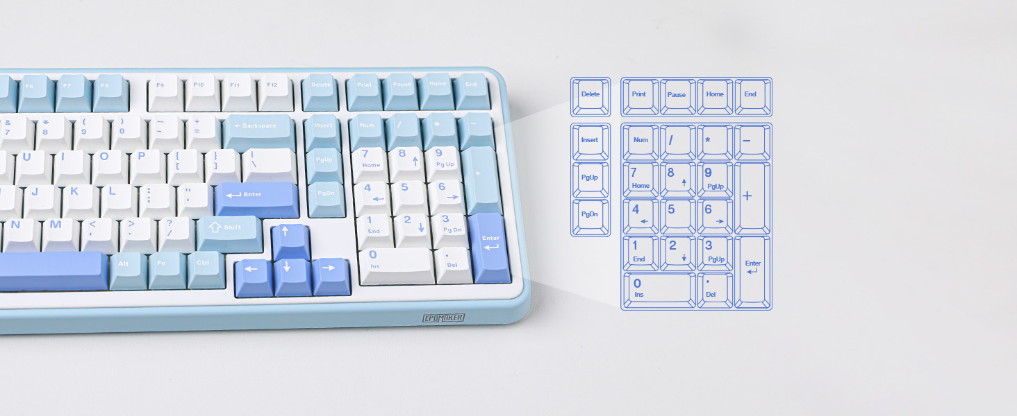 TH99 Wireless Gaming Keyboard