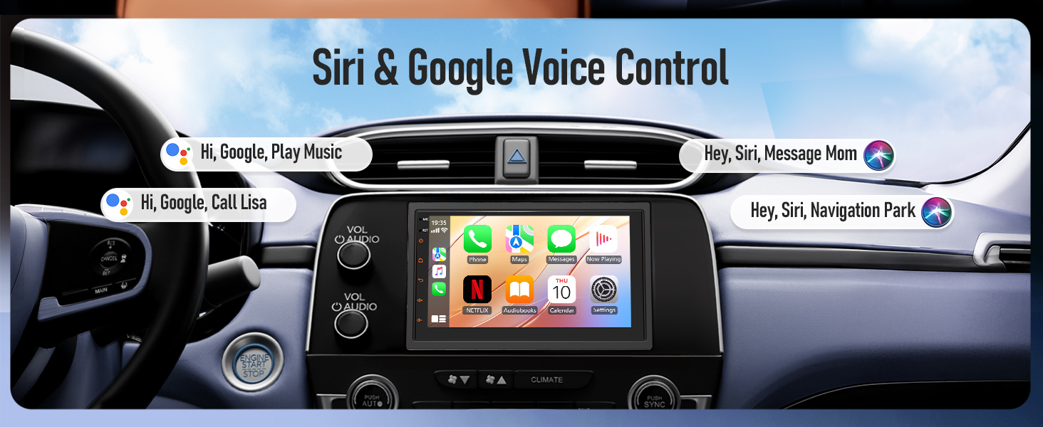 HD touchscreen car stereo