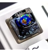 Aesthetic Earth Planet Artisan Keycap - R1 SA Profile Solar System Planets Keycaps 1U ESC - Galax...